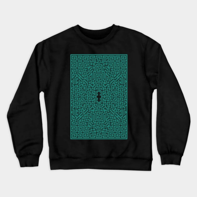 Overlook Maze Crewneck Sweatshirt by thedoomseed